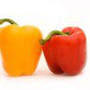 red and yellow pepper