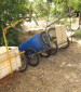 ארבעת הנגררות לפני צאתם למסע