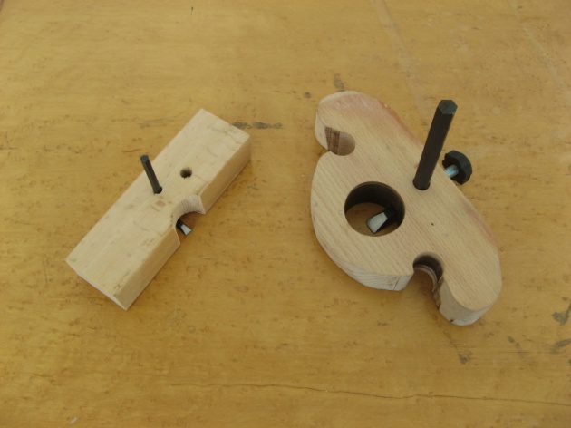 Router Plane - הלהבים עשויים ממפתחות אלן שהושחזו במכונה