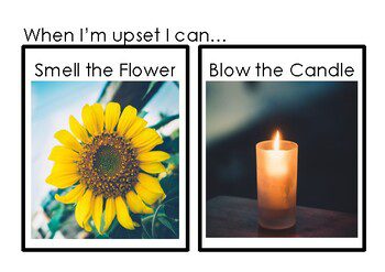 מדיטציה לילדים- כשאני עצבני אני יכול להריח את הפרח ולכבות את הנר